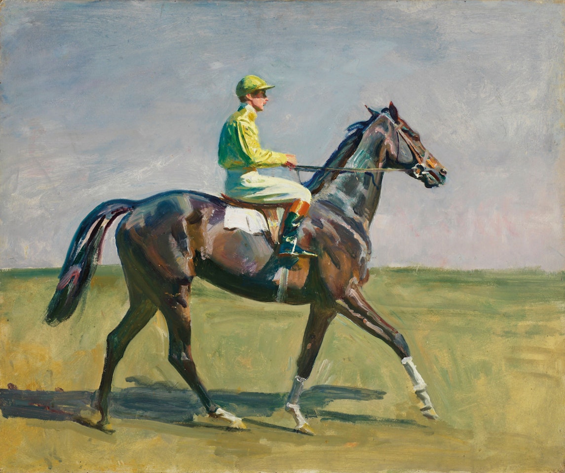 Going to the Post by Alfred James Munnings