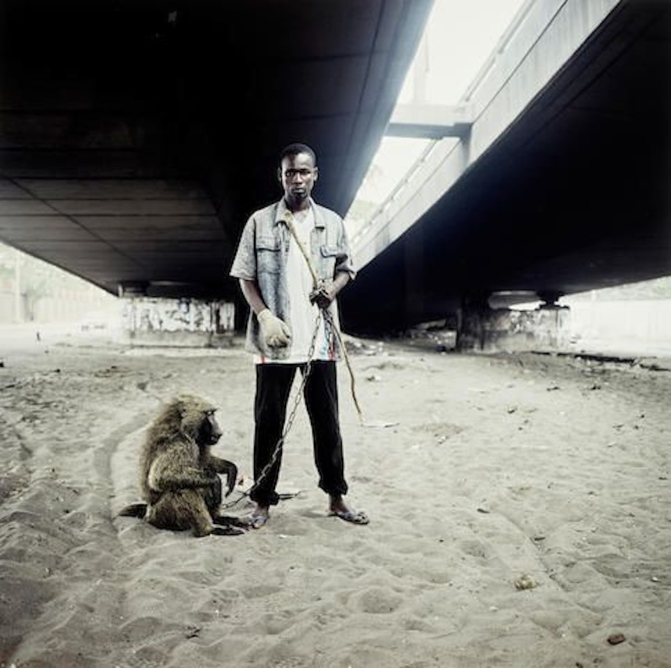 Animal Handler with Ajasco, Lagos, Nigeria by Pieter Hugo