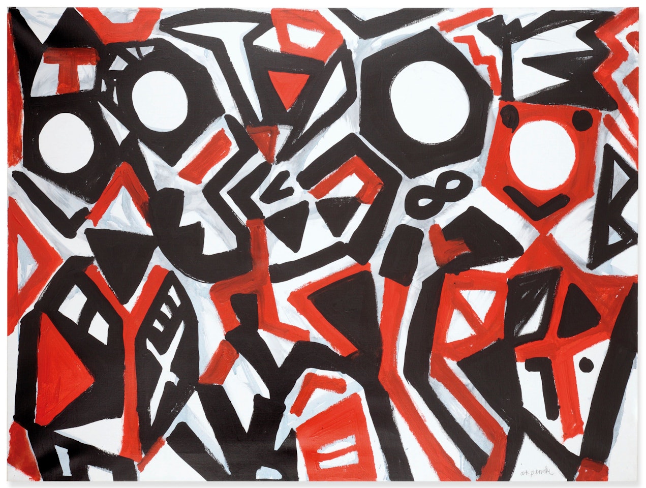 Extrem (Extreme) by A.R. Penck