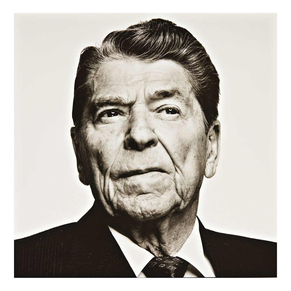RONALD REAGAN, LOS ANGELES, CALIFORNIA, 1993 by Richard Avedon