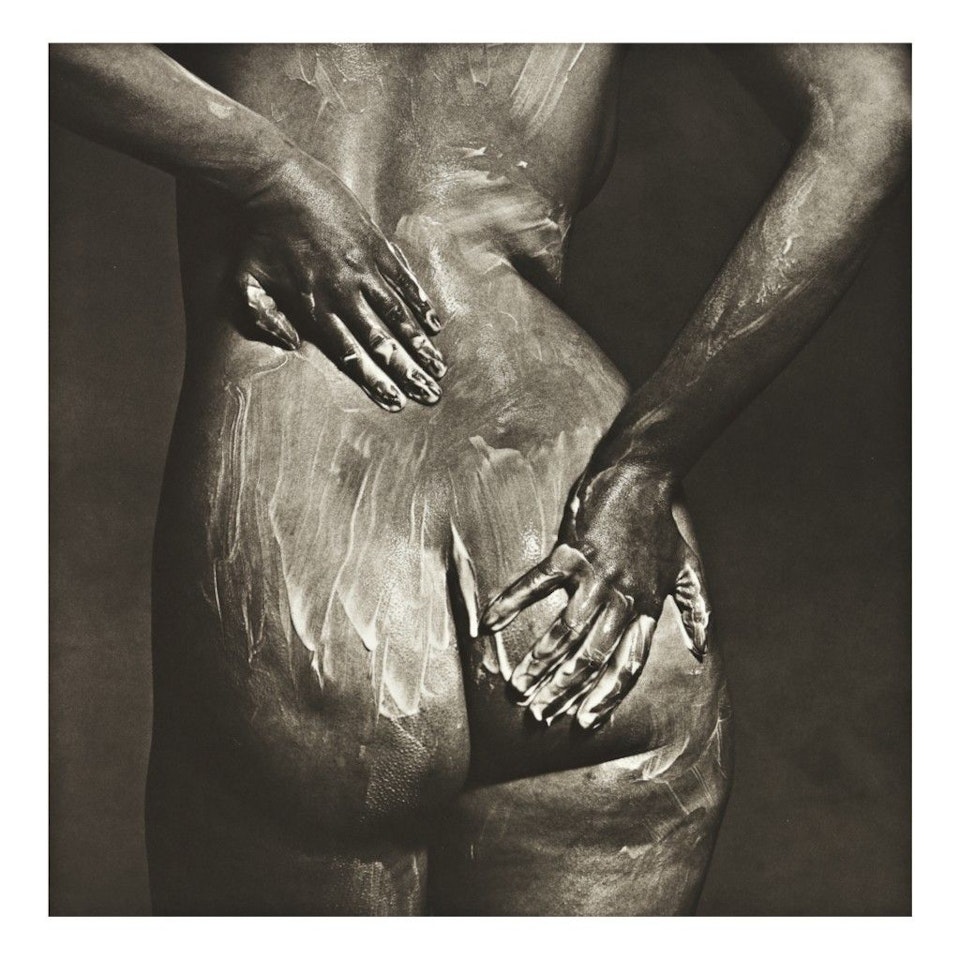 'BATHING NUDE: SOAPING REAR (A)' (NEW YORK), 1978 by Irving Penn