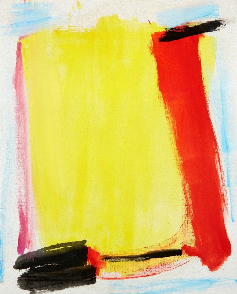 AMARILLO CON ROJO by José Guerrero