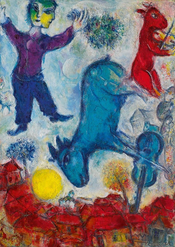 LE PAYSAN by Marc Chagall