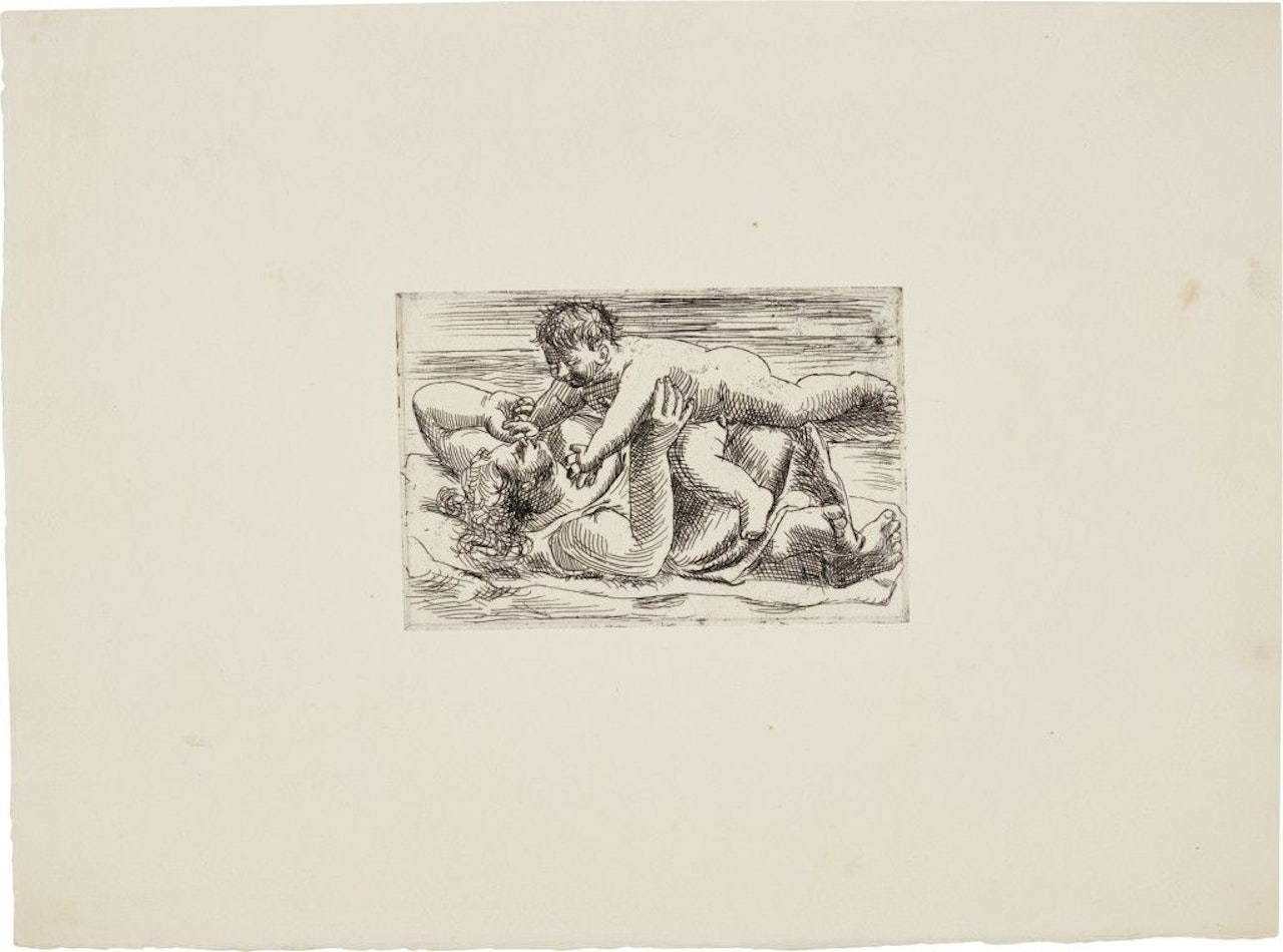 JOIE MATERNELLE(BLOCH 49; BAER 66) by Pablo Picasso