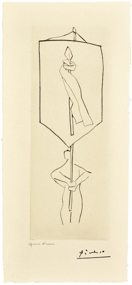 LE FRÈRE MENDIANT (B. 896; BA. 1014; CZWIKLITZER 98) by Pablo Picasso