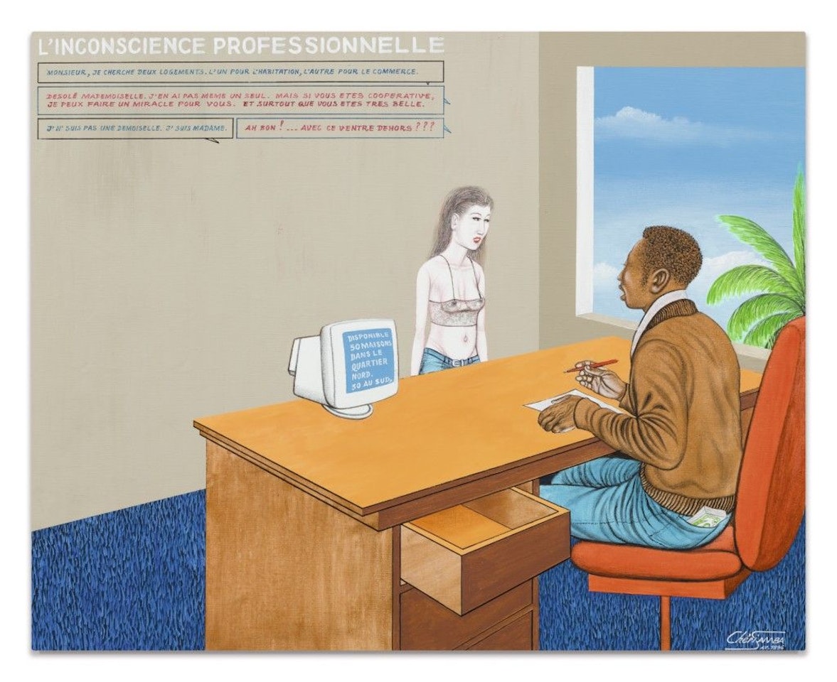 L'INCONSCIENCE PROFESSIONNELLE by Chéri Samba