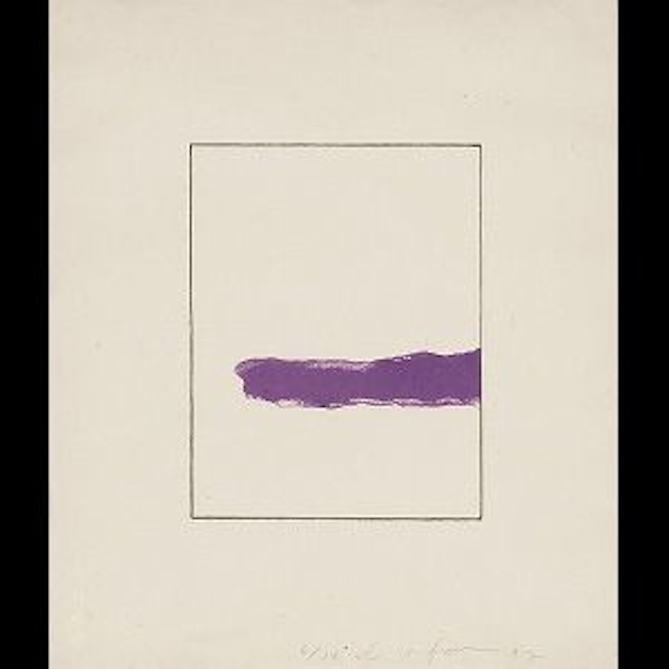 RELATUM 2 (Print No.5) by Lee Ufan