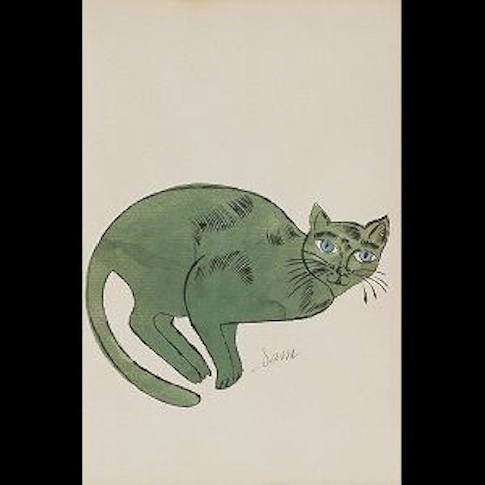 Cat named Sam (F. & S. Ⅳ.67B) by Andy Warhol