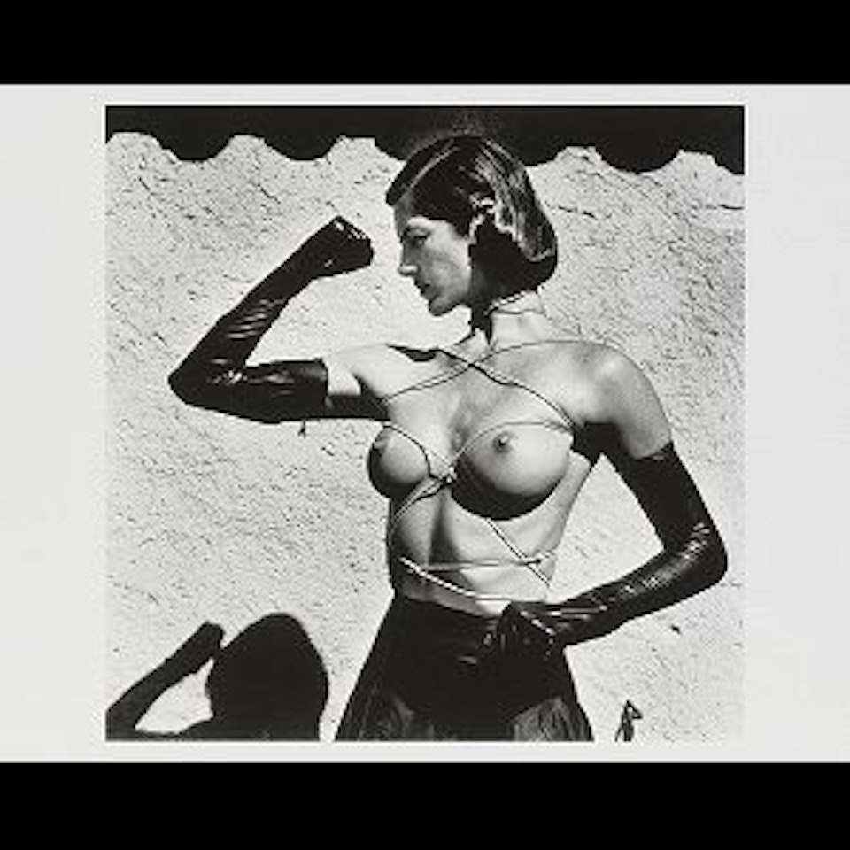 "Tied-up Torso", Ramatuelle by Helmut Newton