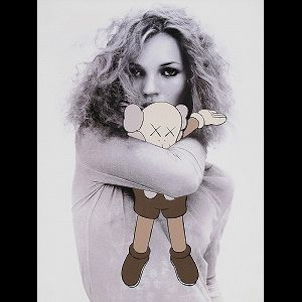 Kaws × Kate Moss Poster by Kaws