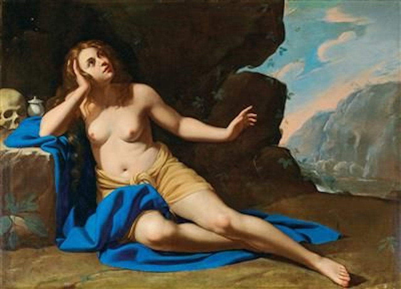 Mary Magdalene in Ecstasy by Artemisia Gentileschi