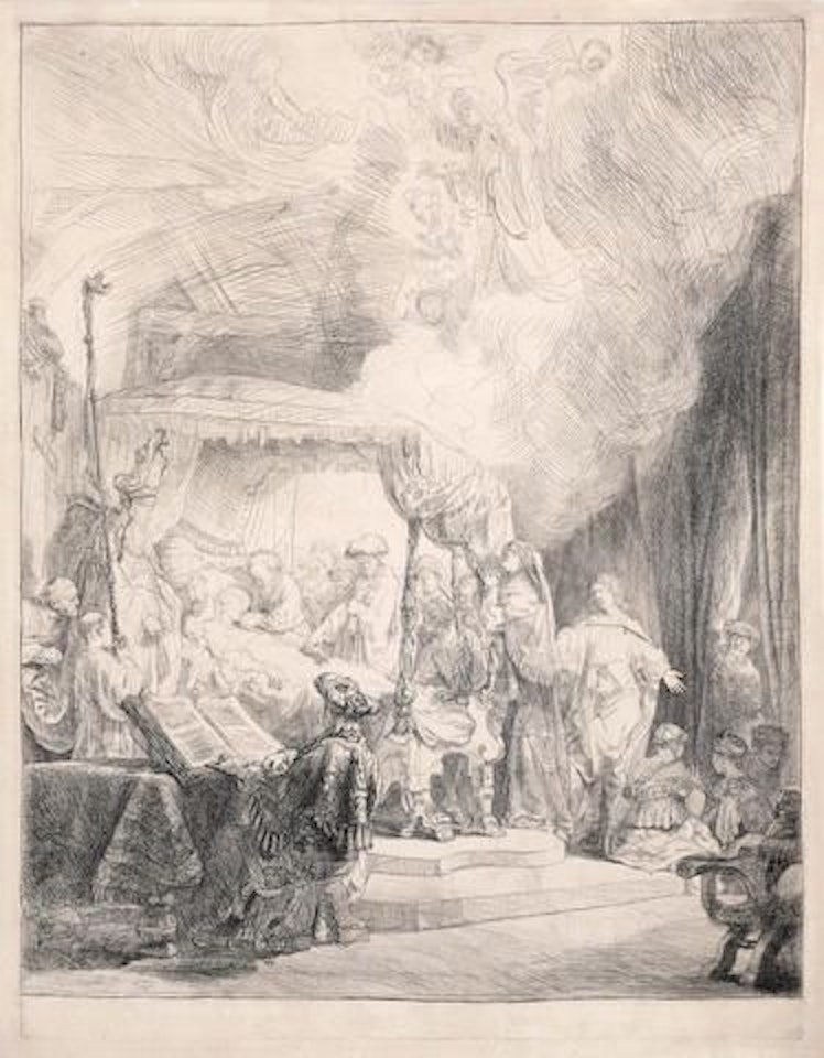 The Death of the Virgin by Attributed to Rembrandt Harmensz van Rijn