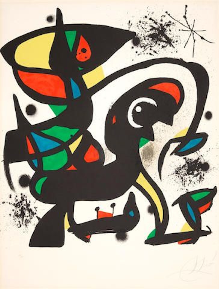 Colpir Sense Nafrar IV by Joan Miró