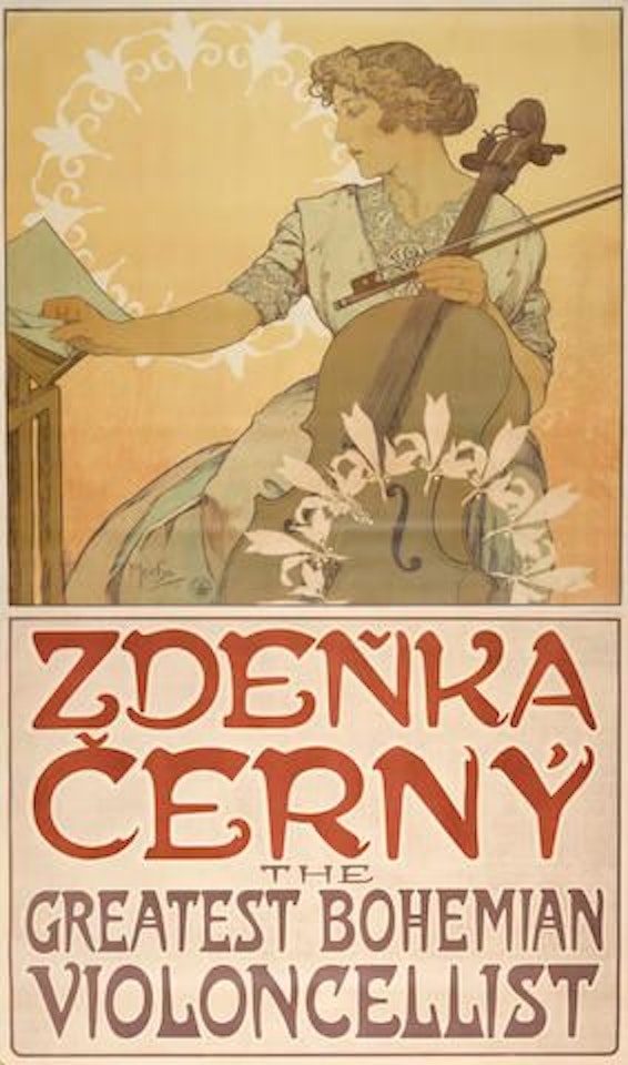 Zdeňka Černý by Alphonse Mucha