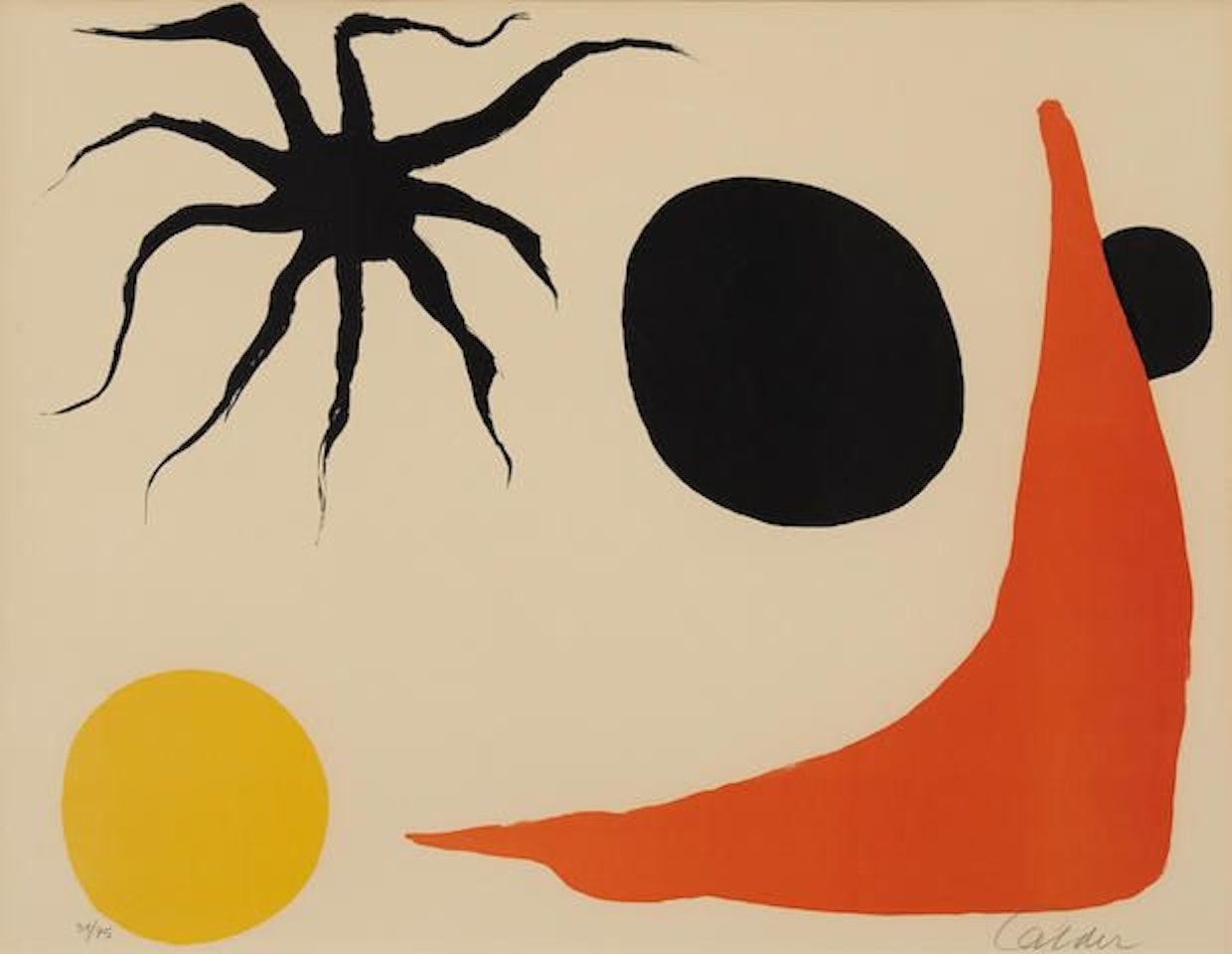 Chaussette Rouge by Alexander Calder