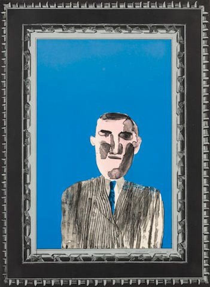 Picture of a Portrait in a Silver Frame, from A Hollywood Collection by David Hockney