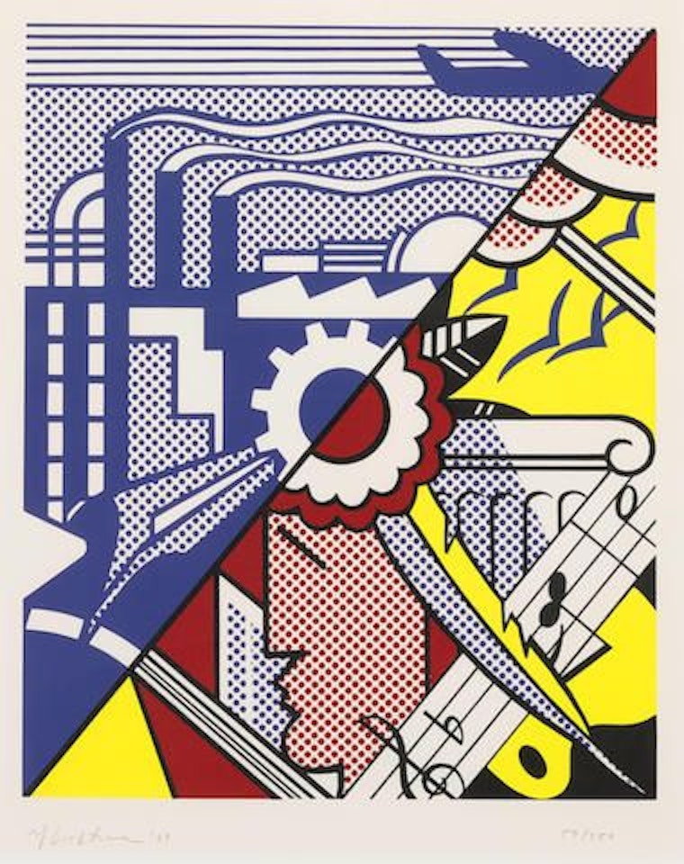 Industry and the Arts (II) by Roy Lichtenstein