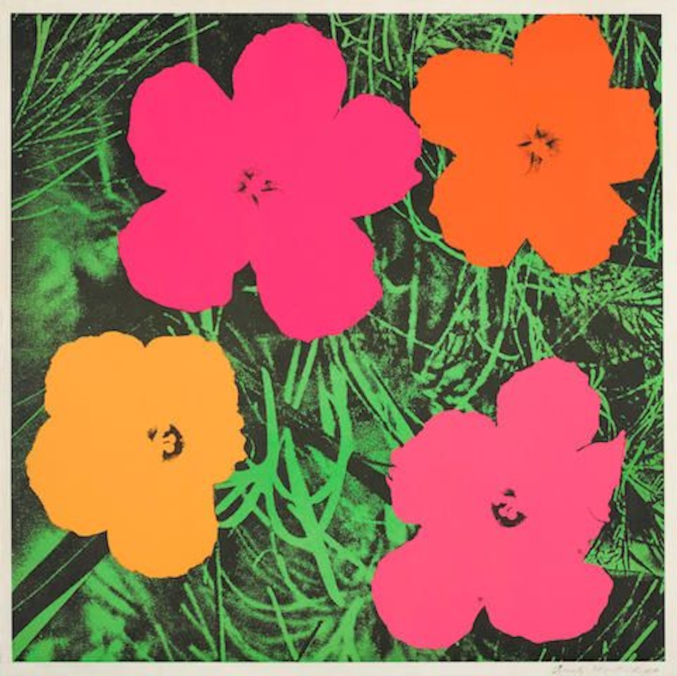 Flowers by Andy Warhol