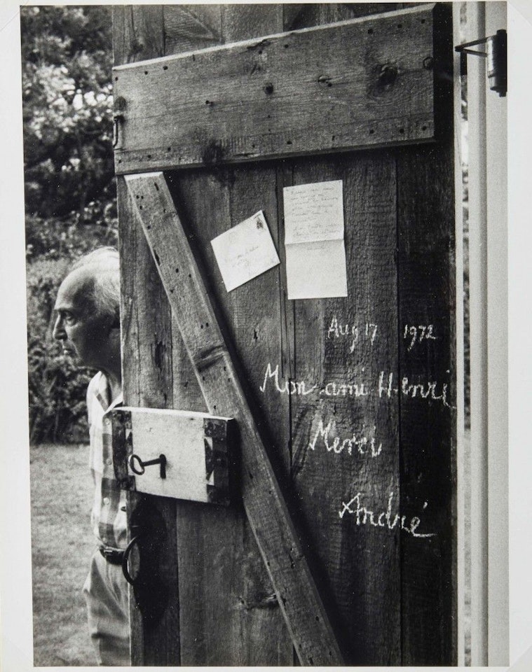 My Friend Henri Merci by André Kertész