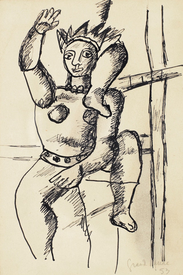 Acrobat by Fernand Leger