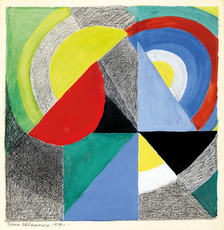 Rythme coloré by Sonia Delaunay