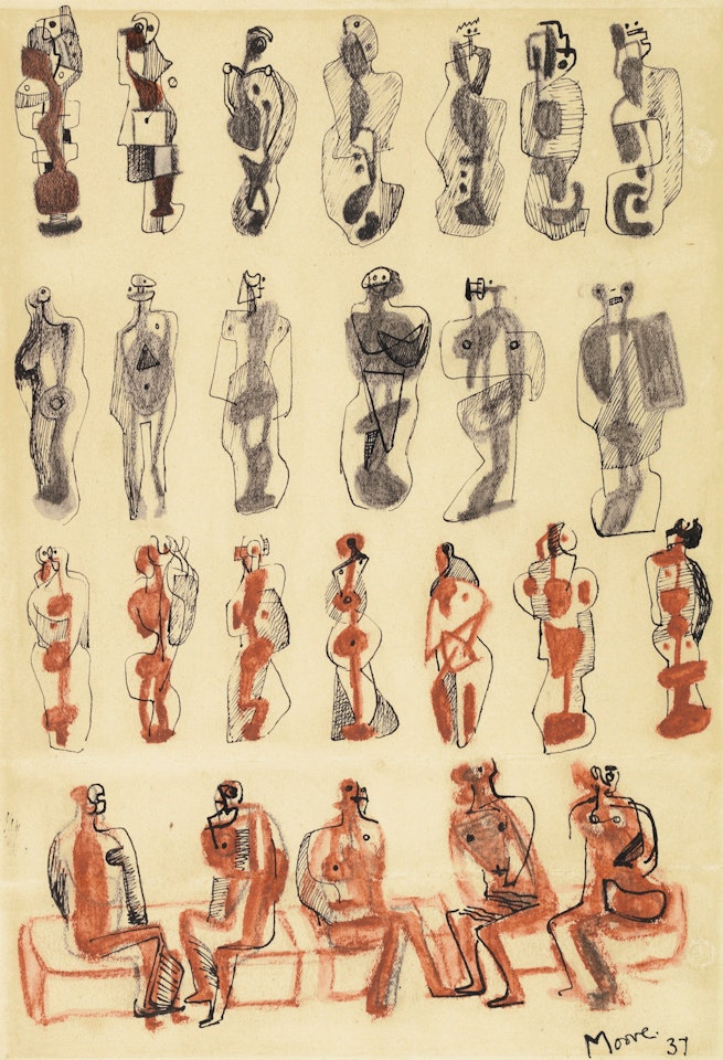 Ideas for Sculpture by Henry Moore