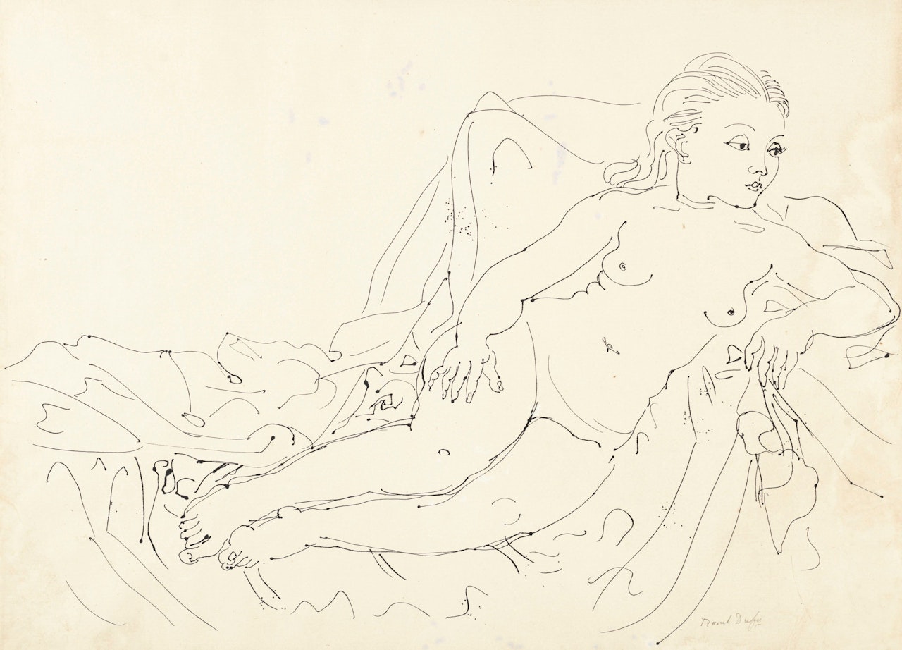 Nu by Raoul Dufy