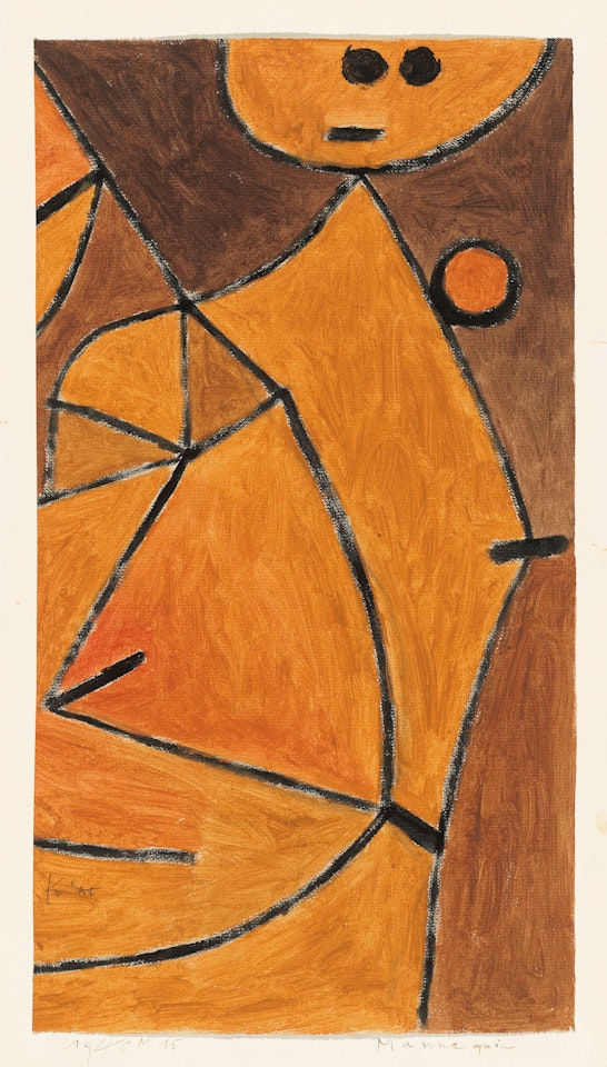 Mannequin by Paul Klee