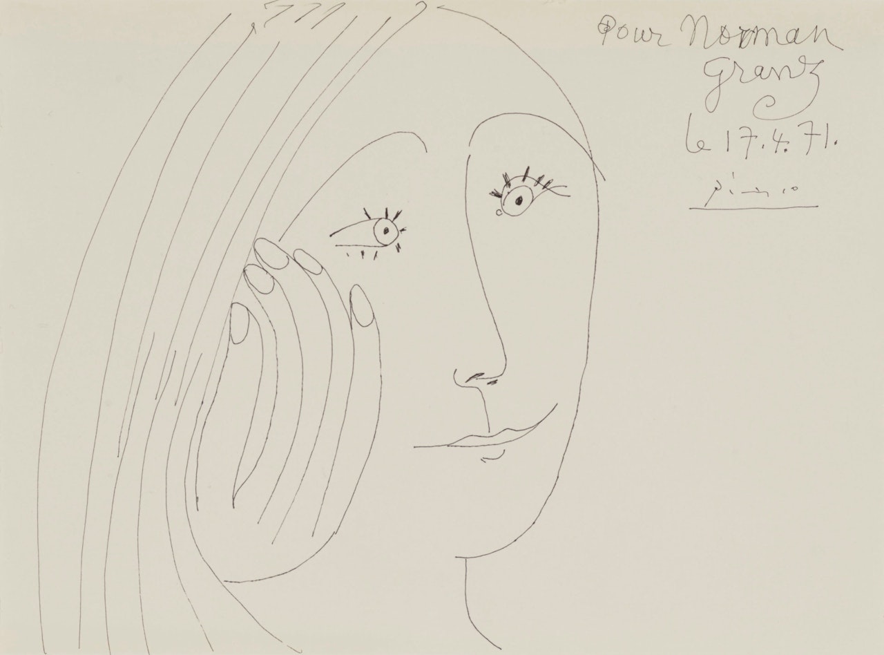 Portrait de femme by Pablo Picasso