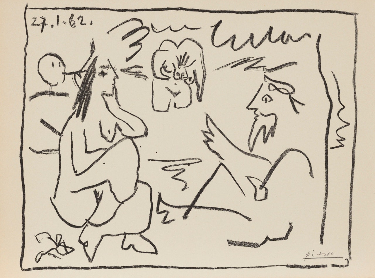 Untitled, from Les Déjeuners by Pablo Picasso