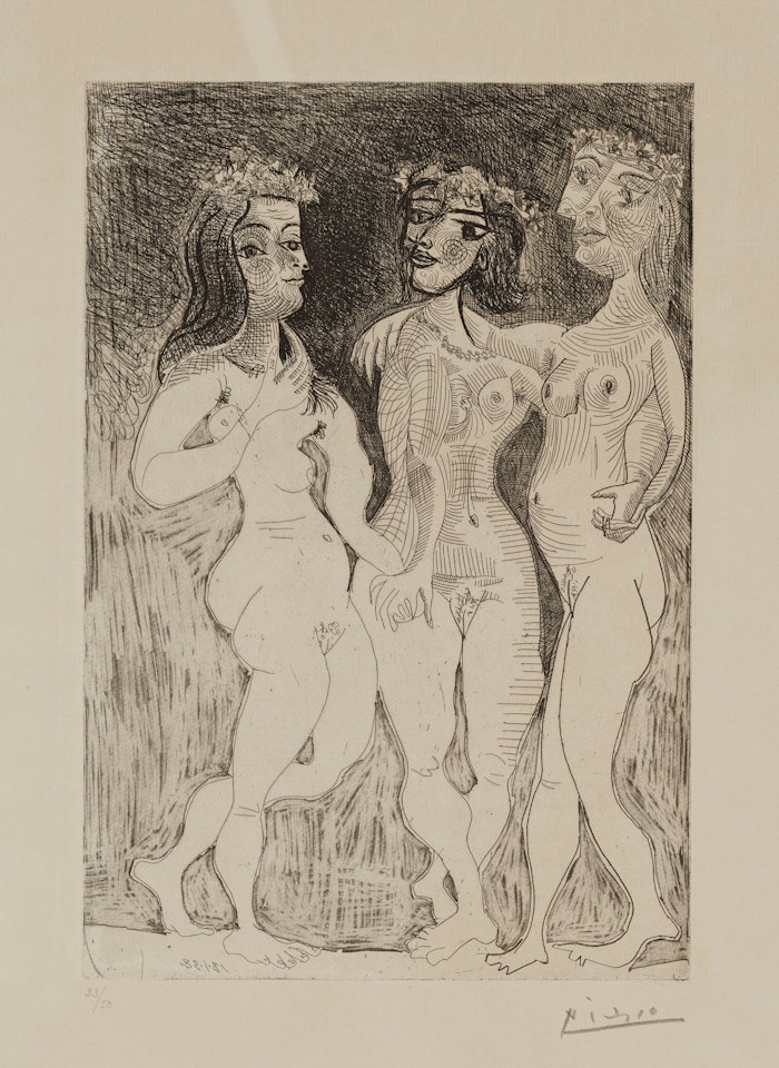 Trois femmes, 1938 by Pablo Picasso