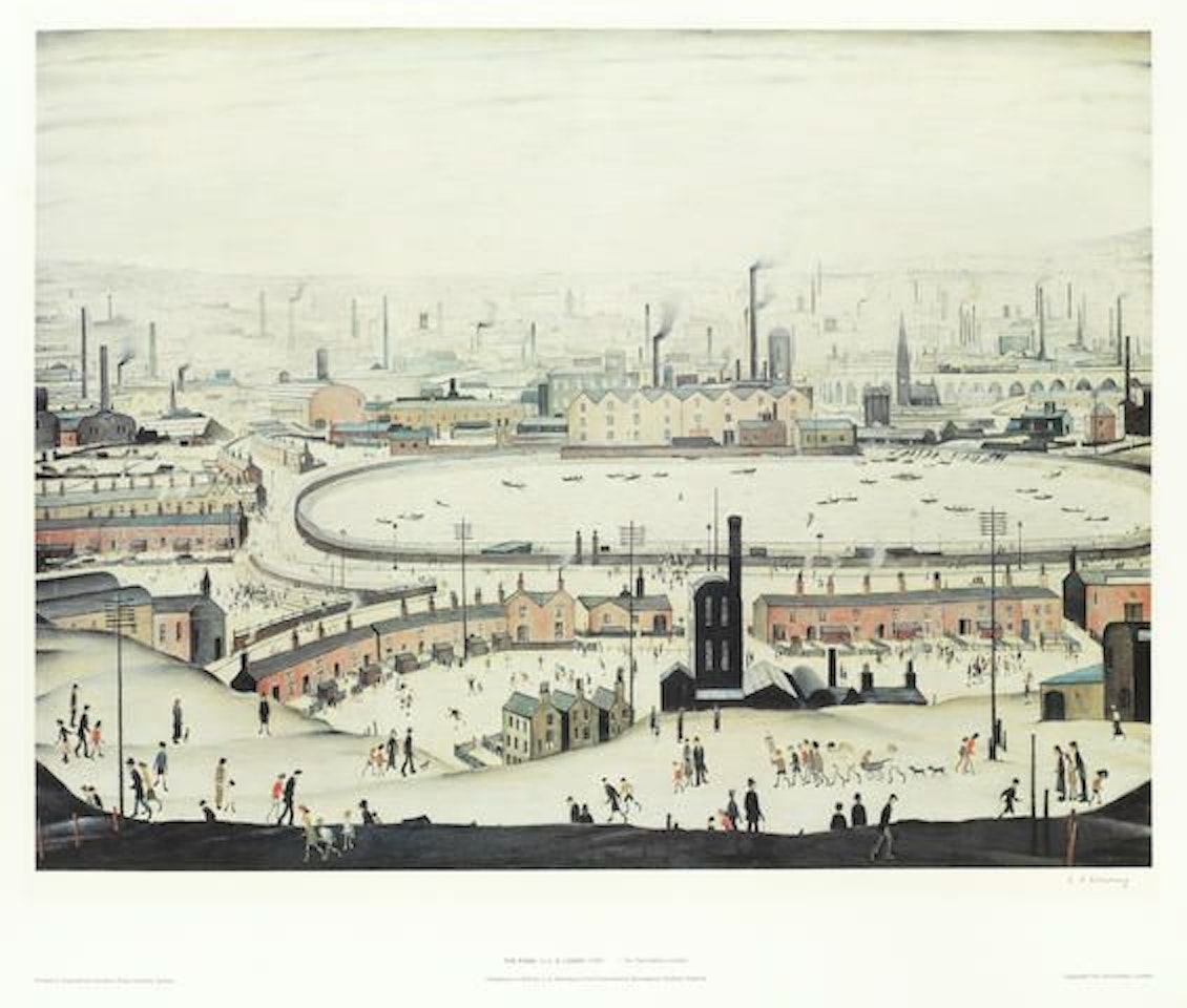 The Pond by Laurence Stephen Lowry