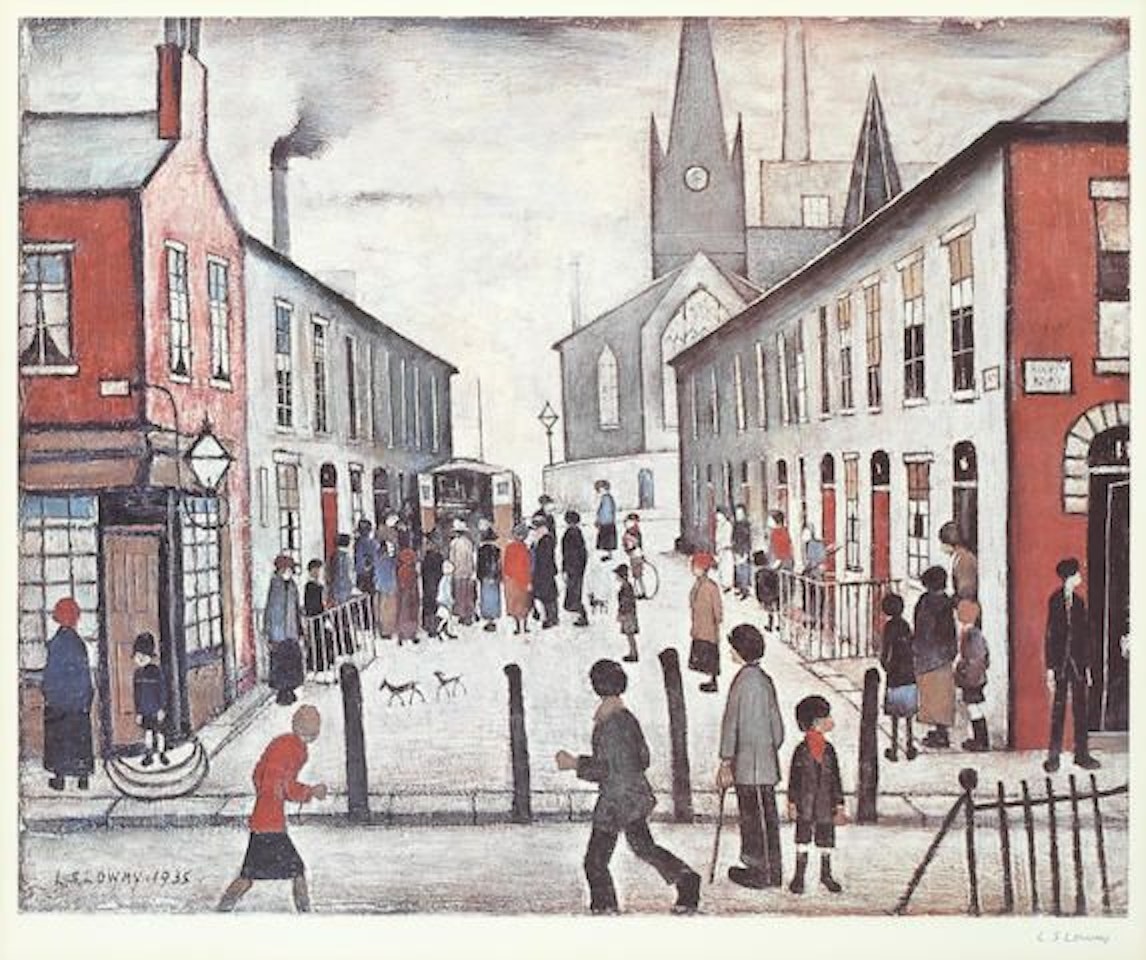 The Fever Van by Laurence Stephen Lowry