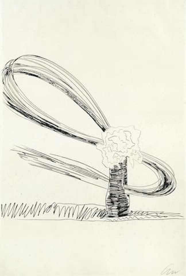 Two plates, from 'Flowers' by Andy Warhol