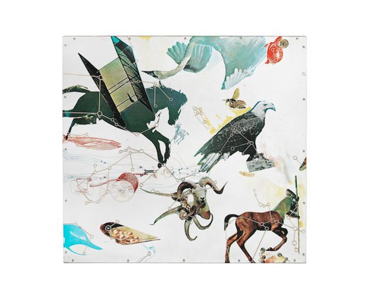 Star Quarters IV by Robert Rauschenberg