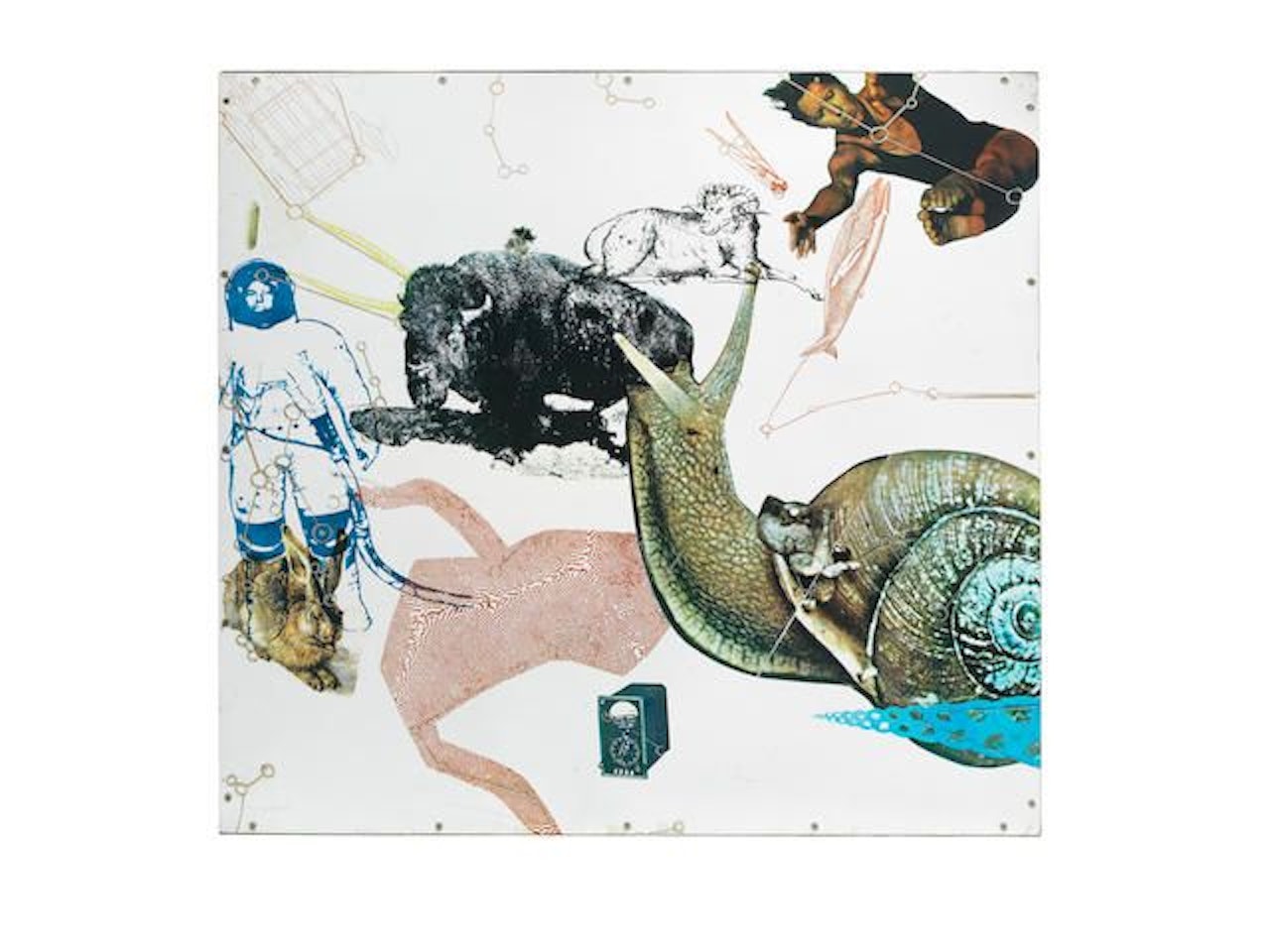 Star Quarters III by Robert Rauschenberg