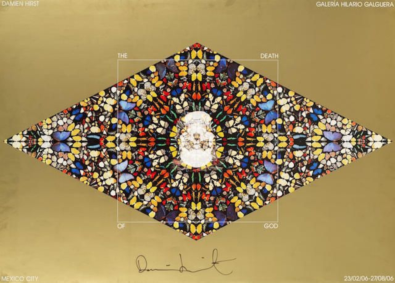 The Death of God, Galguera Gallery, Mexico by Damien Hirst
