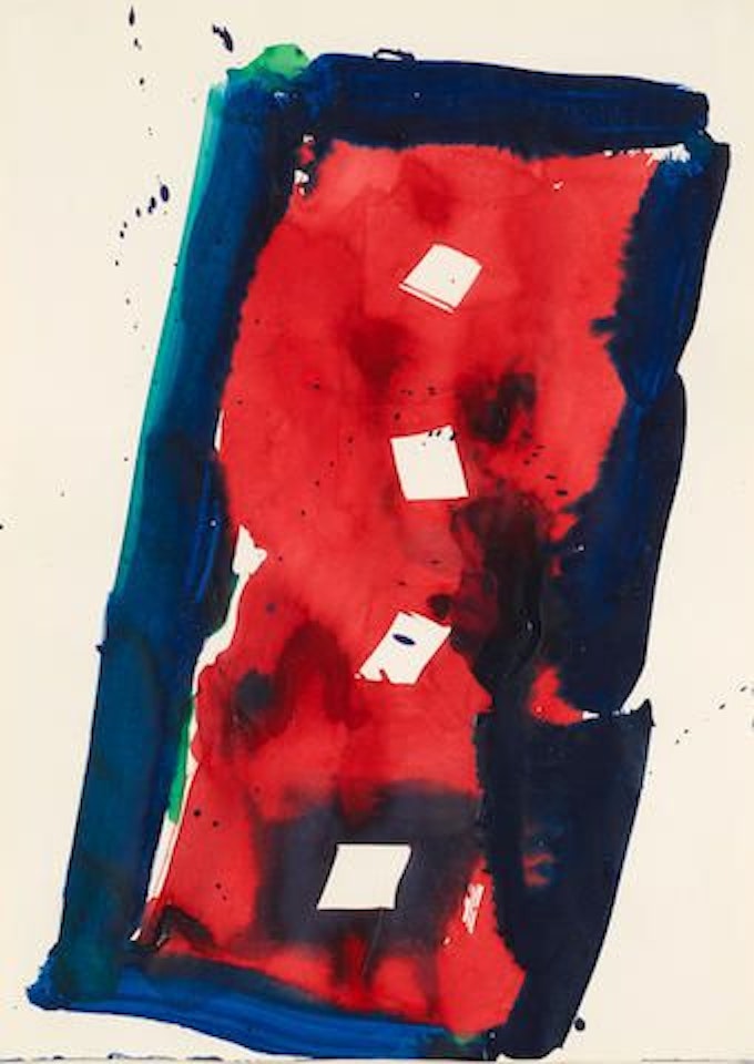 Untitled by Sam Francis