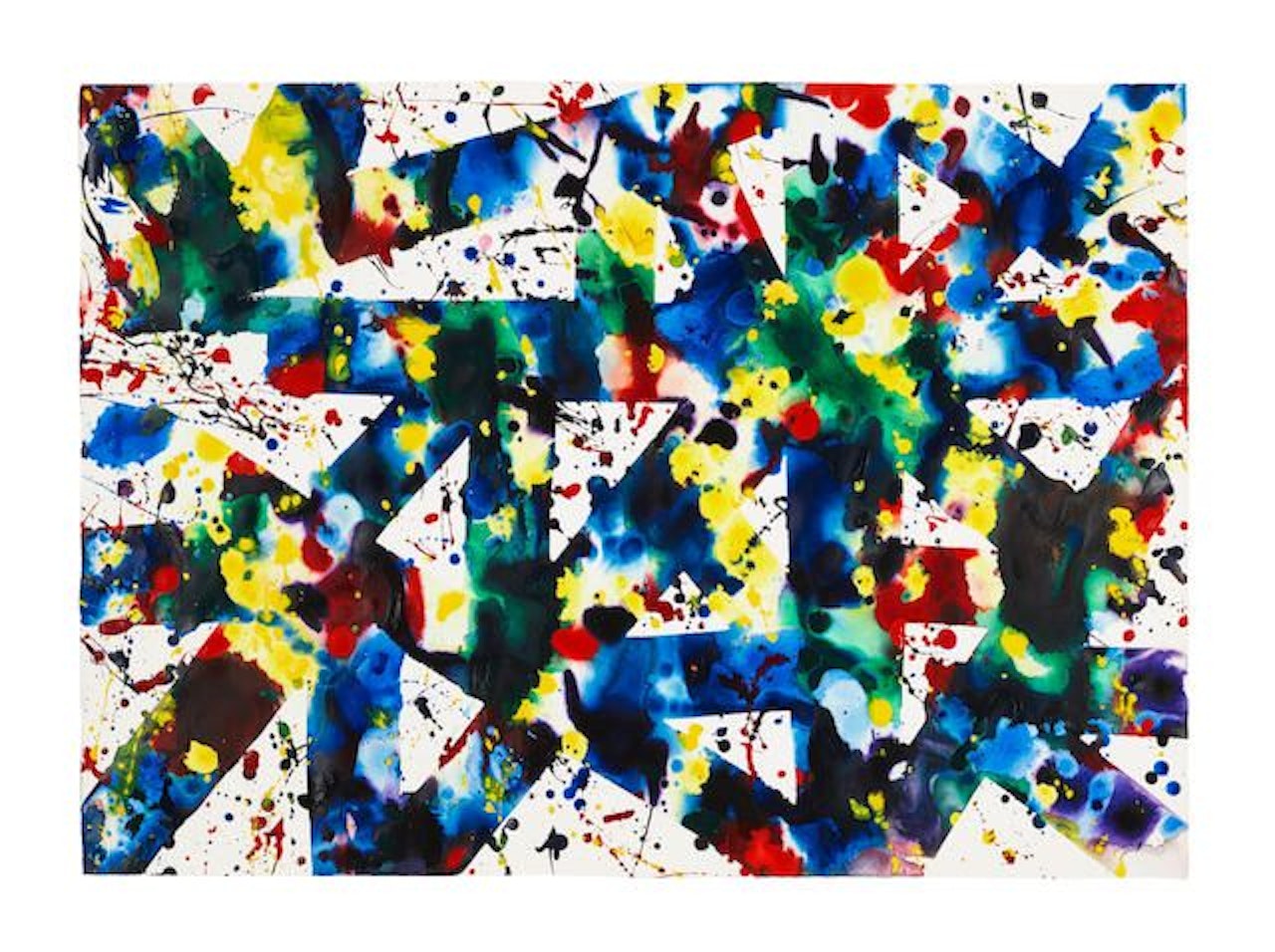 Untitled by Sam Francis
