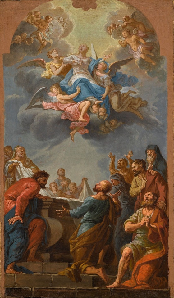 THE ASSUMPTION OF THE MADONNA by Spanish School