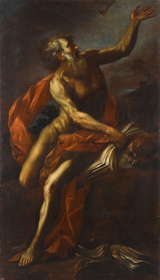 SAINT JEROME IN THE WILDERNESS by BOLOGNESE SCHOOL