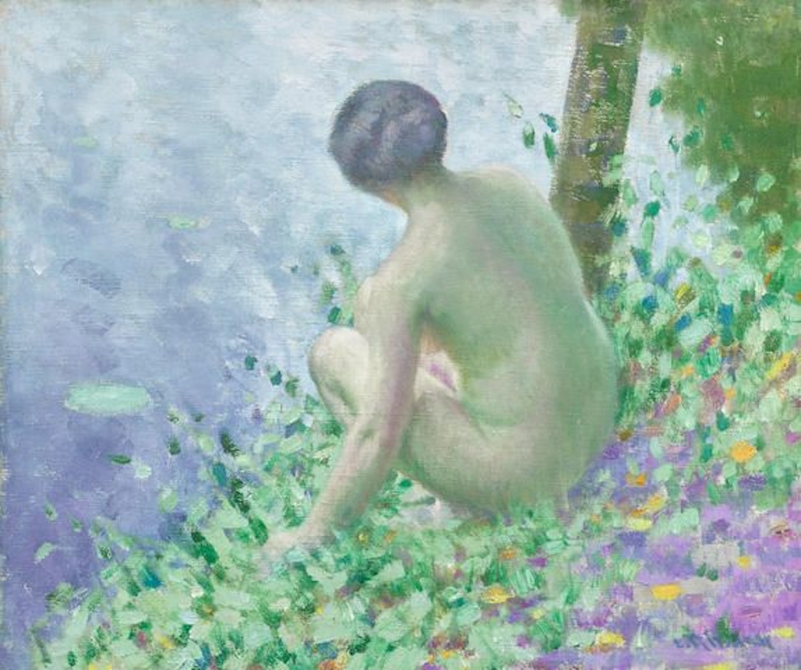 Femme de dos by Louis Ritman
