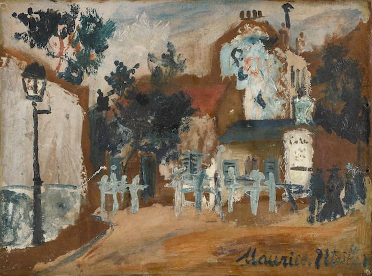 Le Lapin Agile à Montmartre by Maurice Utrillo