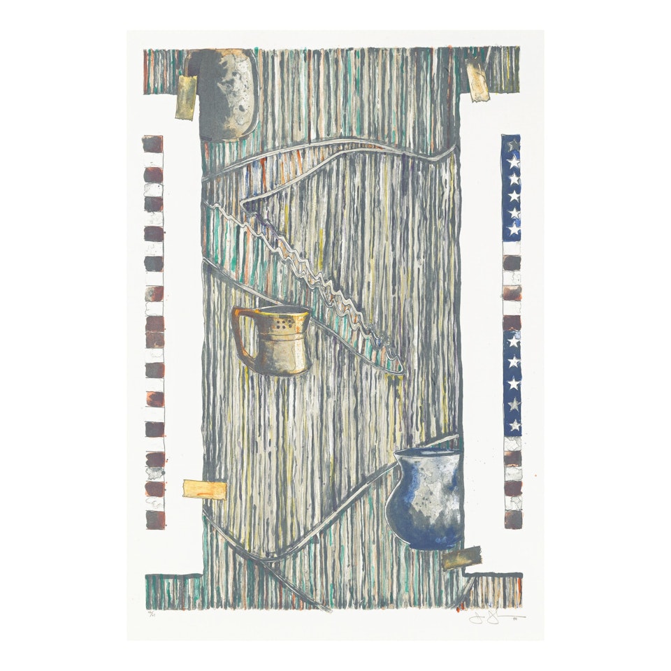 VENTRILOQUIST (ULAE 233) by Jasper Johns