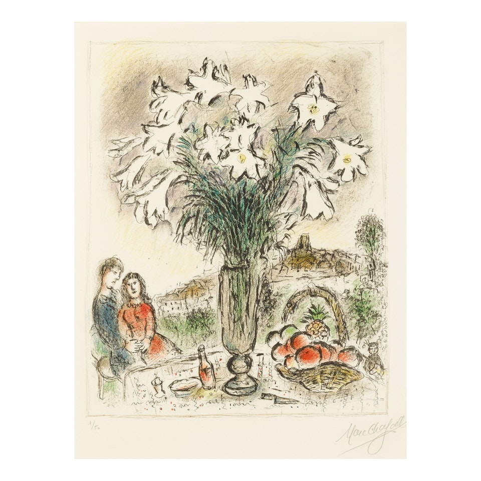 THE ARUMS (M. 748) by Marc Chagall