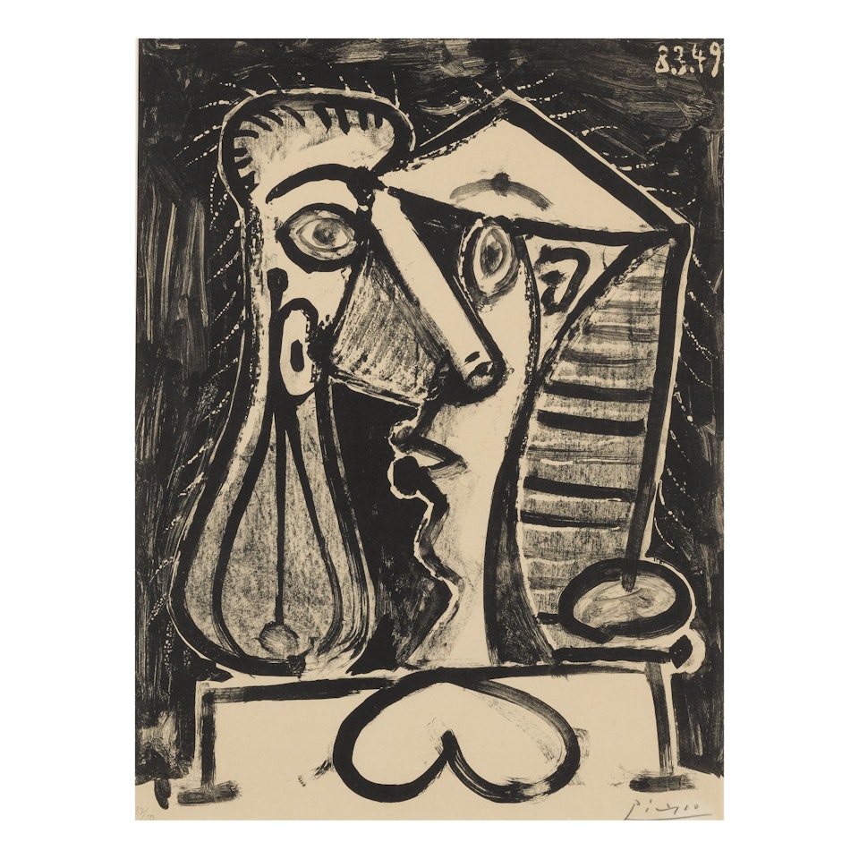 FIGURE COMPOSÉE II (B. 597; MOURLOT 166) by Pablo Picasso