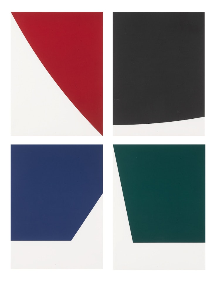 MALLARMÉ SUITE (A. 266.1-4) by Ellsworth Kelly
