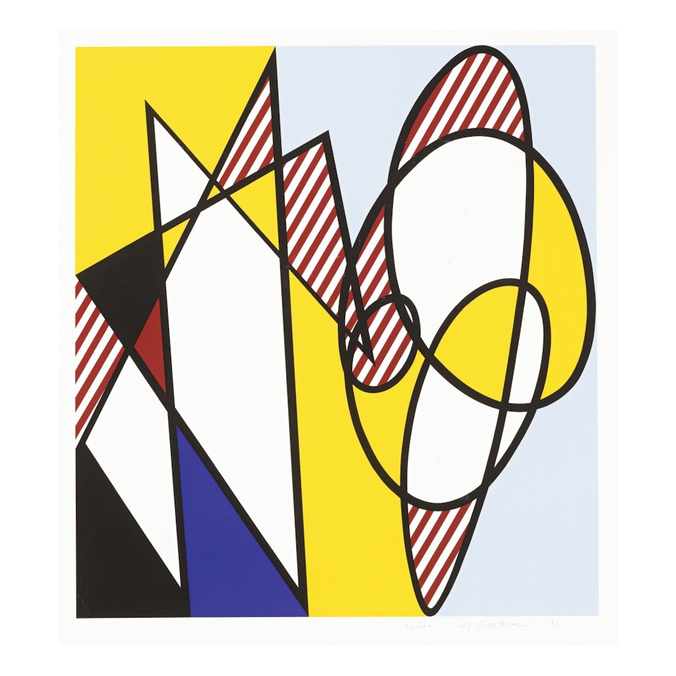 BEST BUDDIES (C. 258) by Roy Lichtenstein