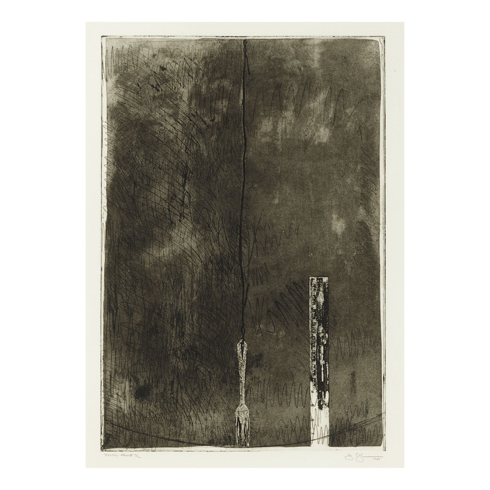UNTITLED, SECOND STATE (ULAE 79) by Jasper Johns