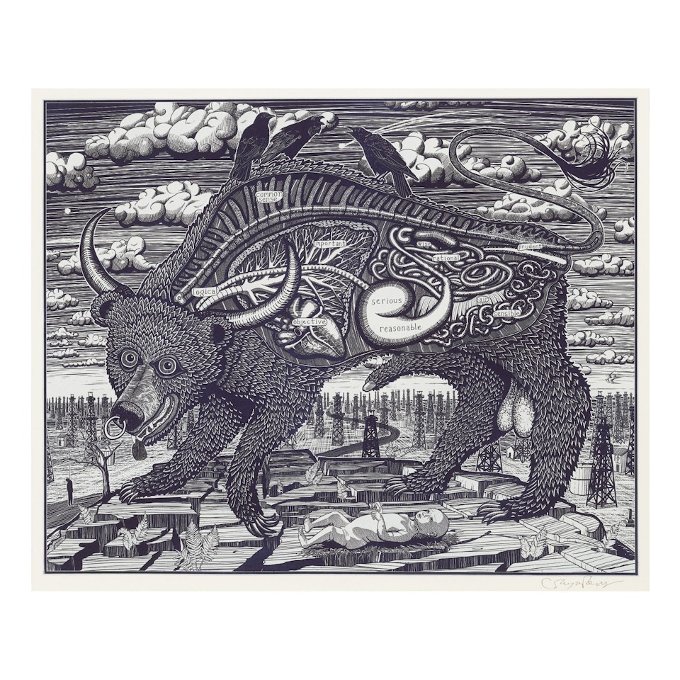 ANIMAL SPIRIT (BLUE) by Grayson Perry